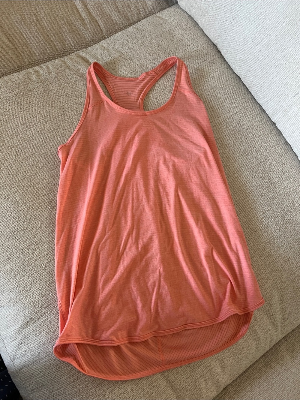 Lululemon Women’s Coral Racerback Tank Top - Sleek Everyday Layer